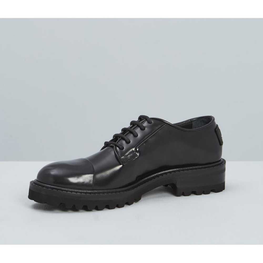 Max Mara Weekend Leather lace ups - image 2