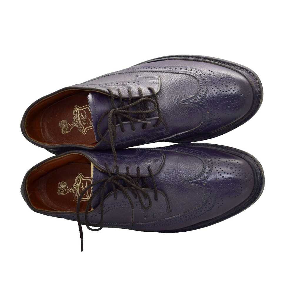 Florsheim FLORSHEIM DUCKIE BROWN Purple Leather W… - image 2