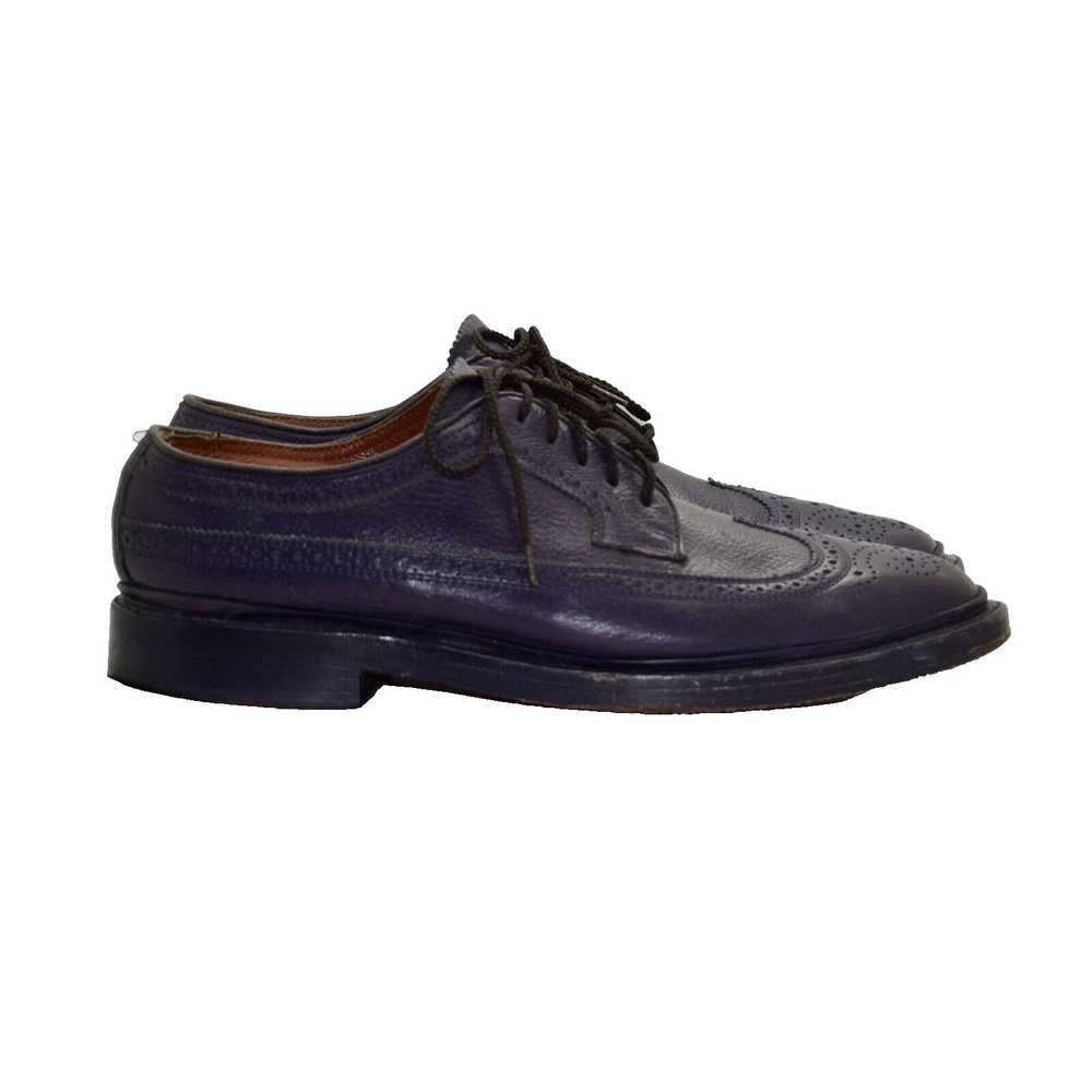 Florsheim FLORSHEIM DUCKIE BROWN Purple Leather W… - image 3