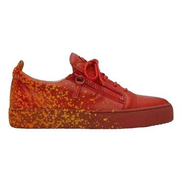 Giuseppe Zanotti Leather low trainers