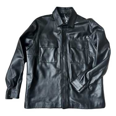 8 by Yoox Leather shirt - image 1