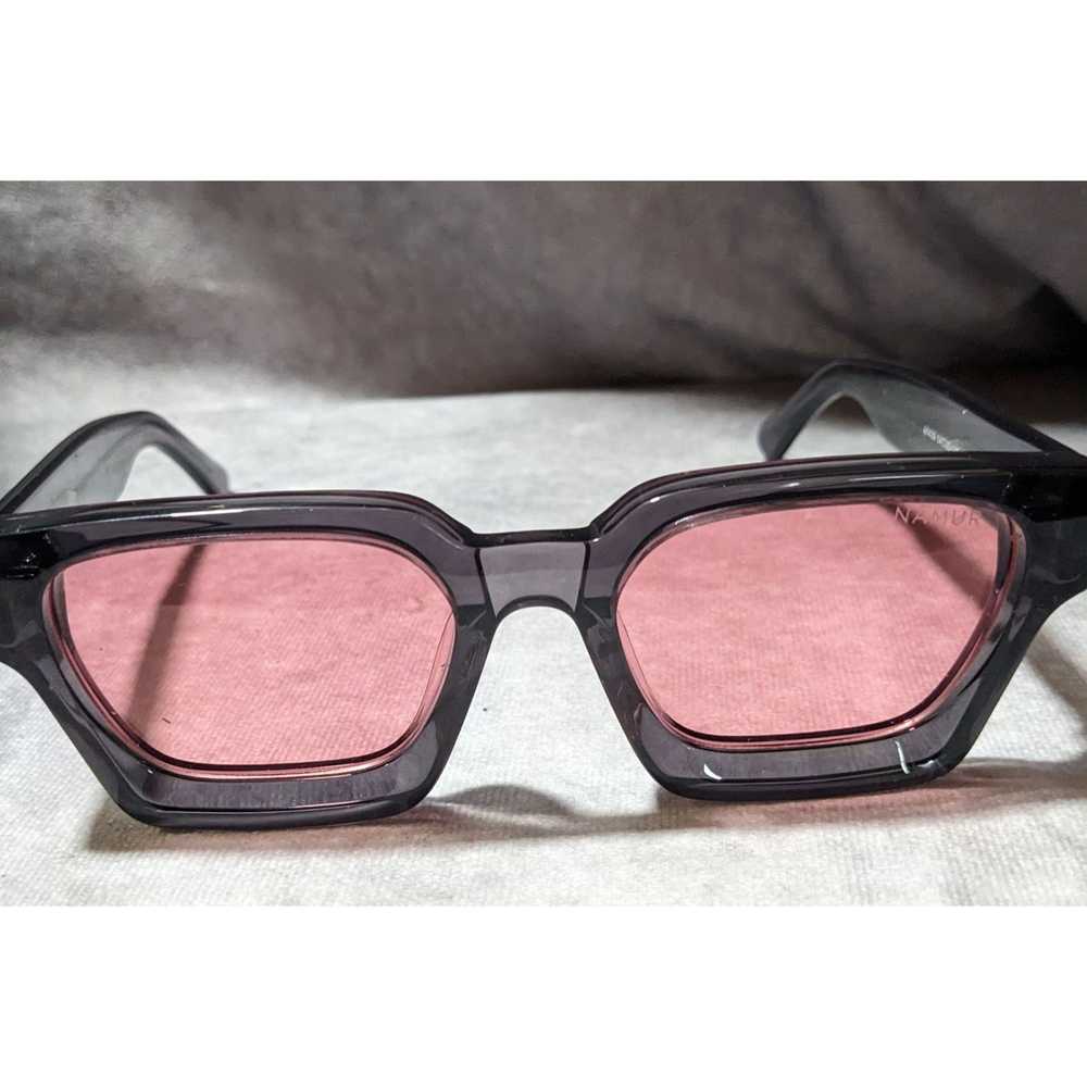 Other Namur Black And Pink Chunky Translucent Sun… - image 1