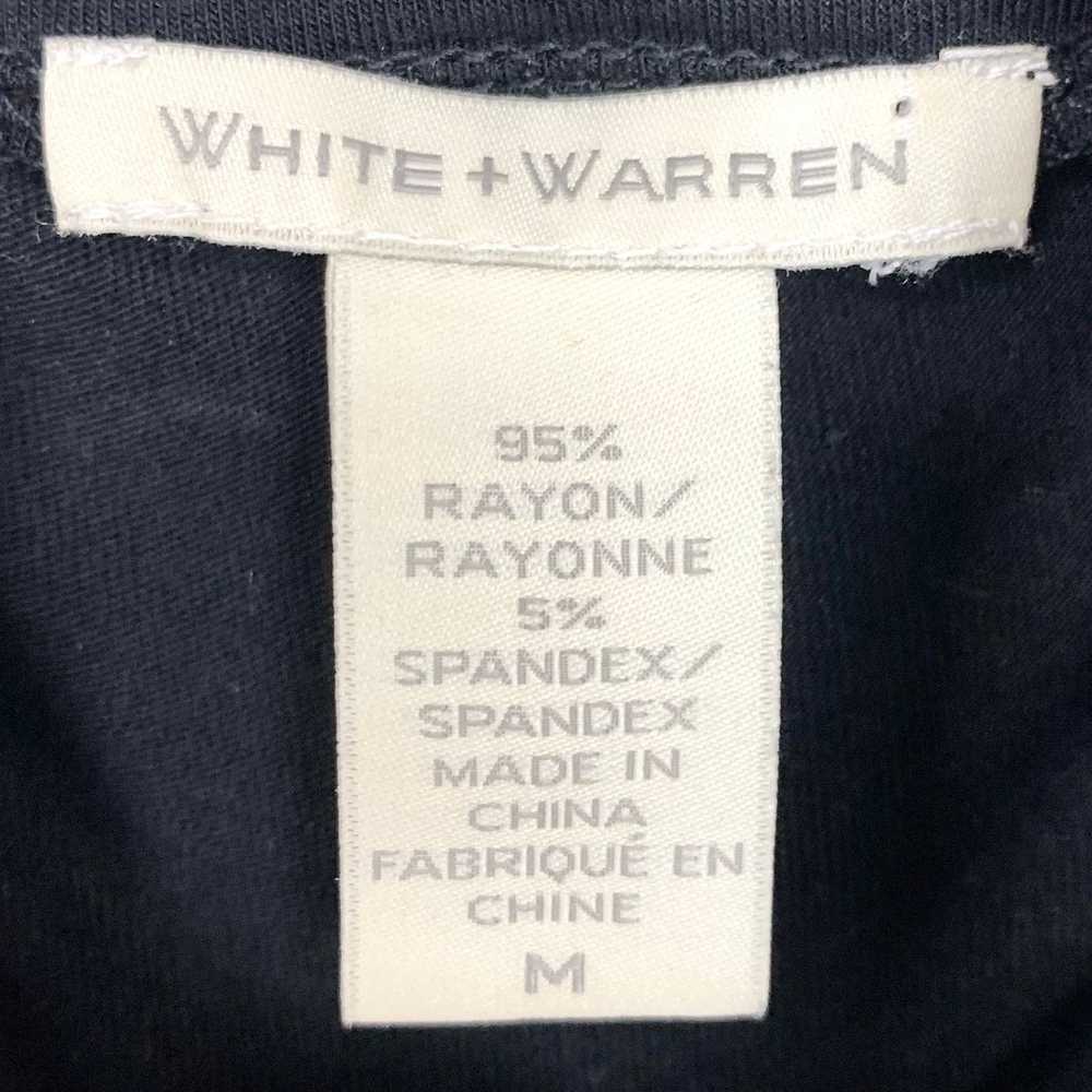 White & Warren White + Warren Sleeveless Turtlene… - image 3