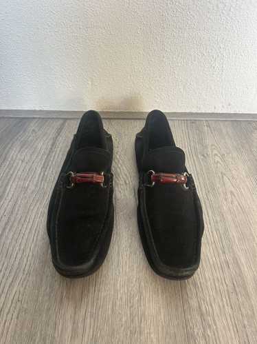 Gucci Gucci Tom Ford Era Suede Bamboo Loafers – Ic