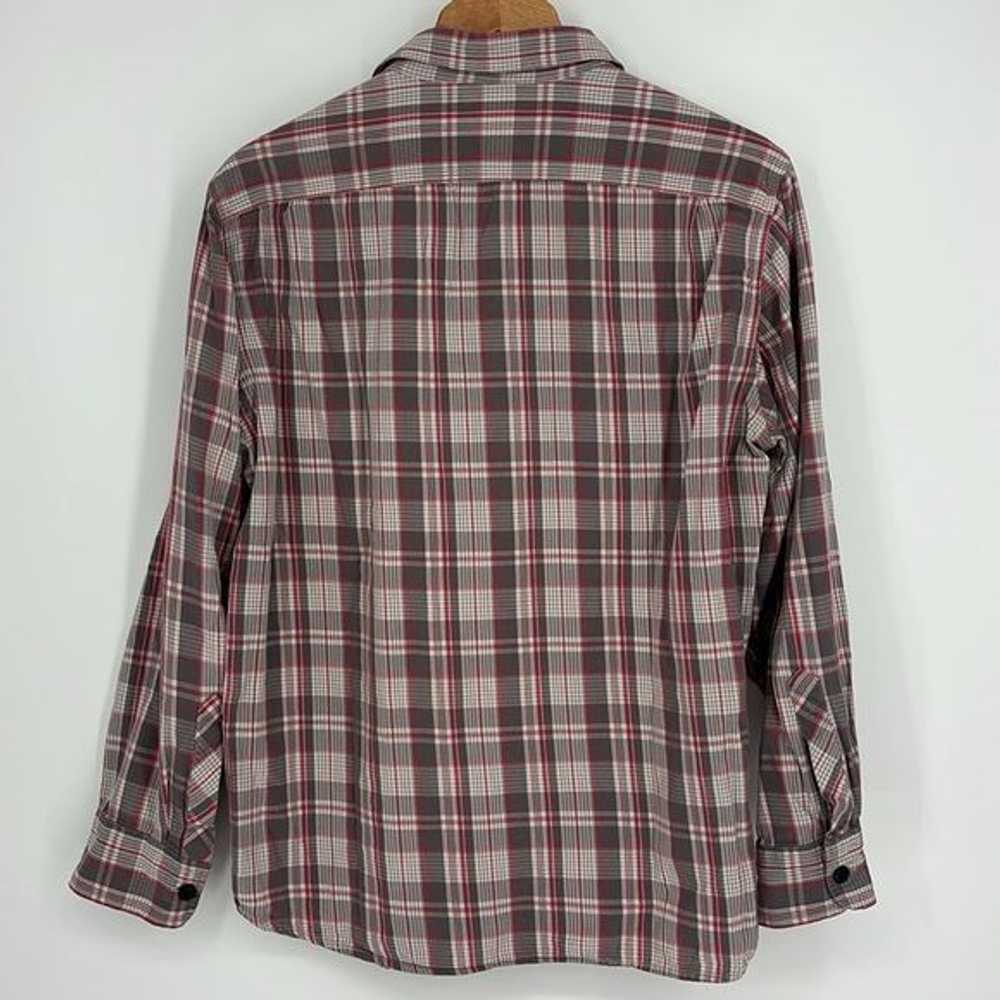 Lucky Brand Lucky Brand Jeans Plaid Long Button-D… - image 6