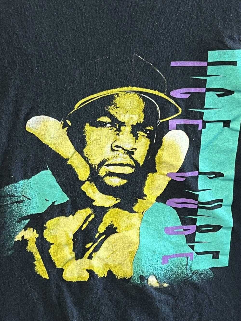 Designer Vintage 90s Ice Cube Pastel T Shirt Mens… - image 1