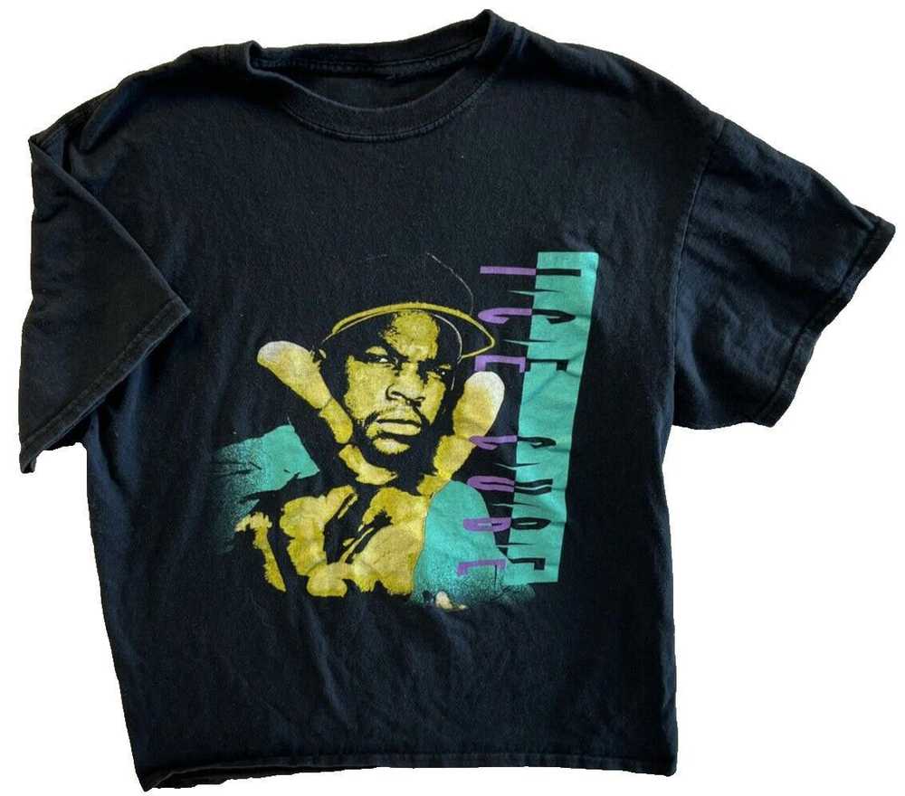 Designer Vintage 90s Ice Cube Pastel T Shirt Mens… - image 2