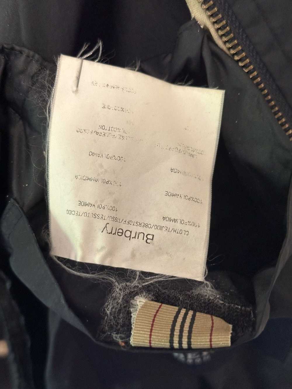 Burberry Vintage Mock Neck Windbreaker L - image 4