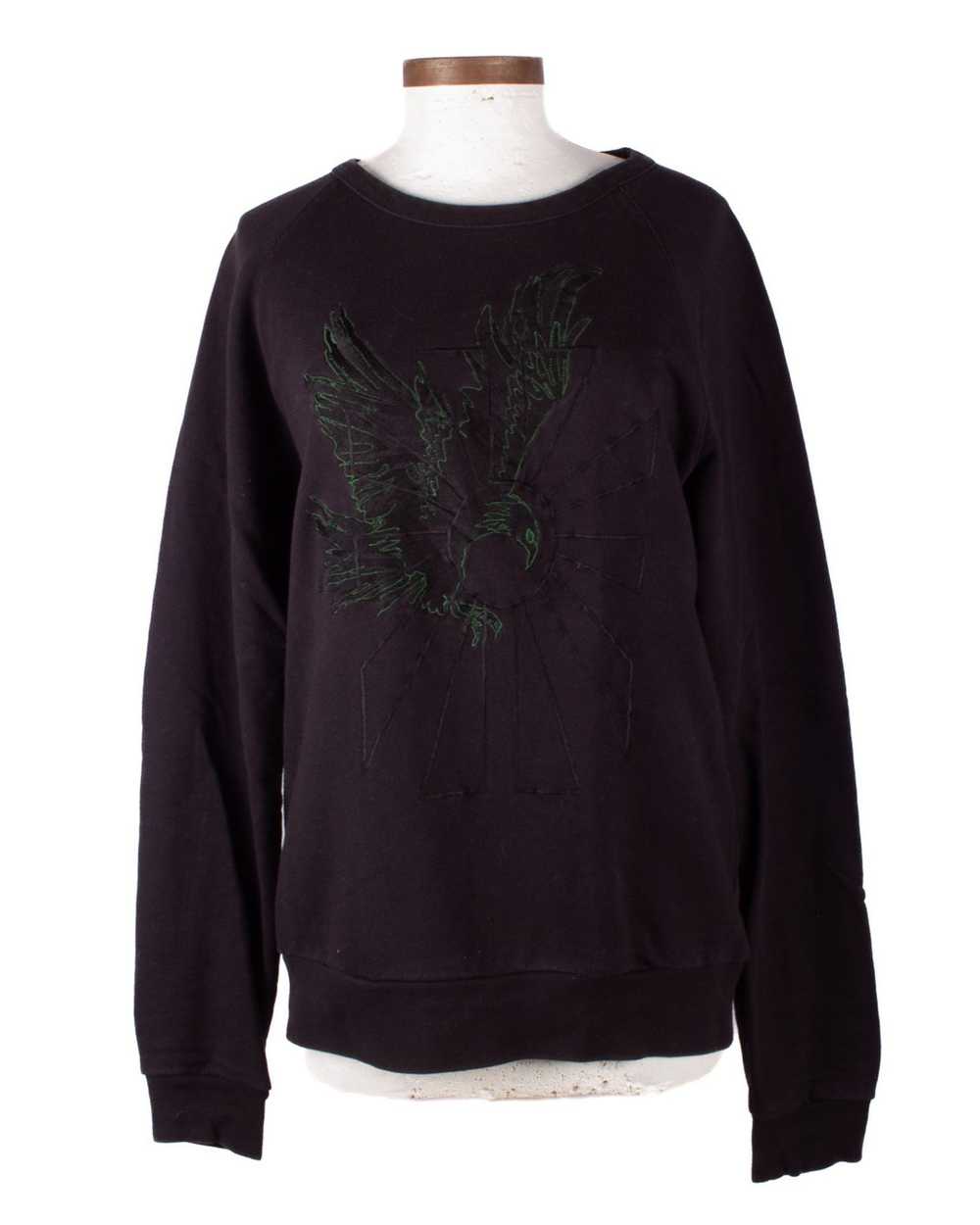 Dries Van Noten DRIES VAN NOTEN BLACK GREEN EAGLE… - image 1