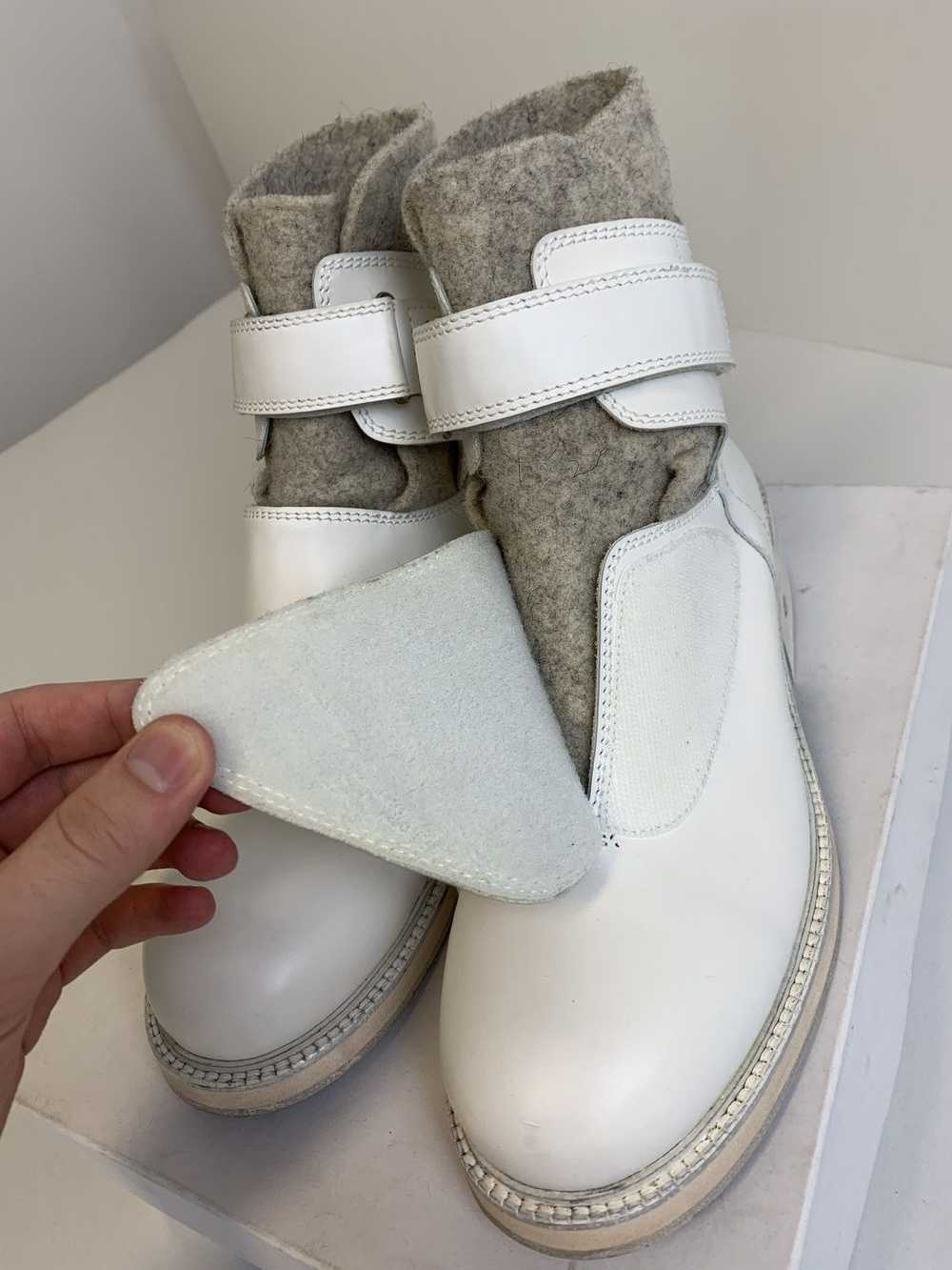 Dirk Bikkembergs sample squadron velcro boot white - image 11