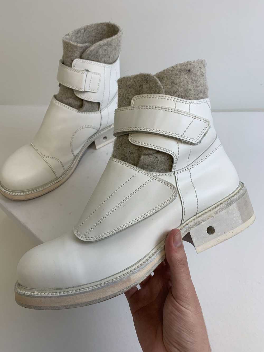 Dirk Bikkembergs sample squadron velcro boot white - image 1