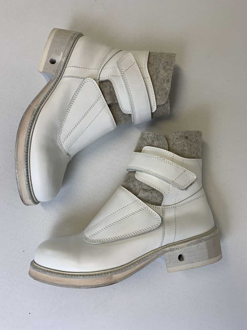 Dirk Bikkembergs sample squadron velcro boot white - image 9