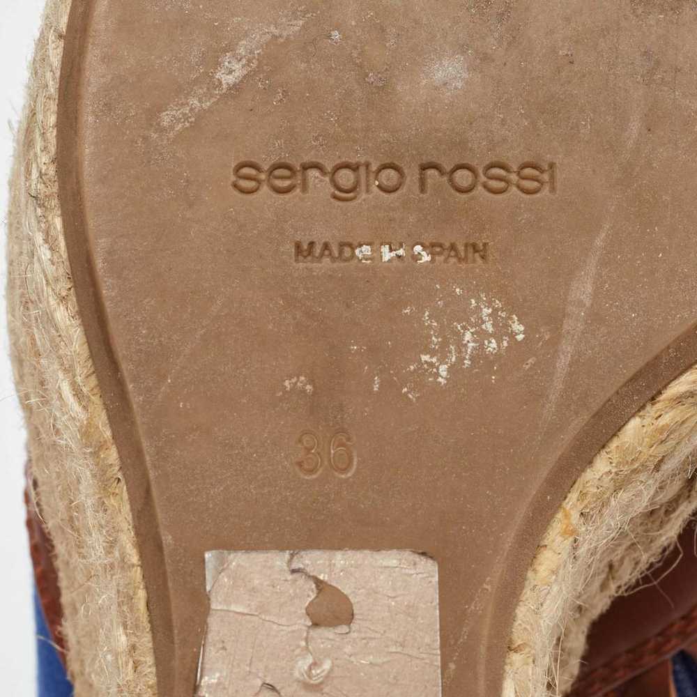 Sergio Rossi Leather boots - image 7