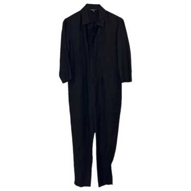 James Perse Viscose Linen Jumpsuit in Lapis Size 1 outlets (Small)