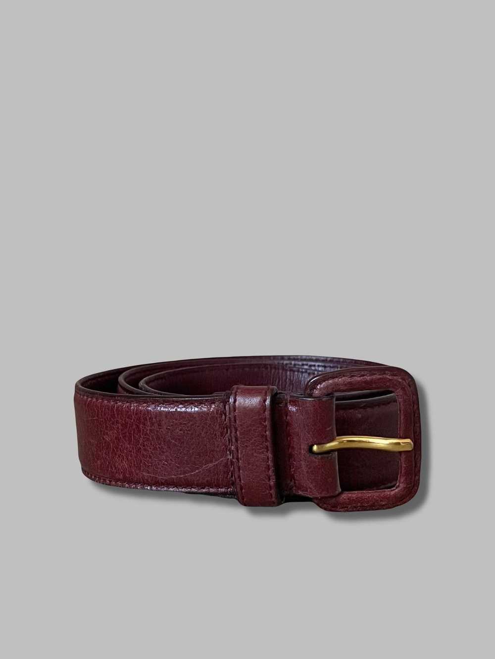 Miu Miu × Prada MIU MIU Belt Leather 2002 - image 6