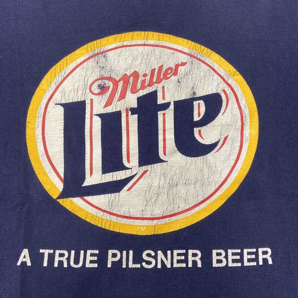 Streetwear × Vintage Vintage Miller Lite A True P… - image 3