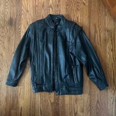 ジャケット・アウター 80s YVES SAINT LAURENT Leather Tailored 80s Yves Saint Laurent Leather Jacket — Mind Garden Vintage