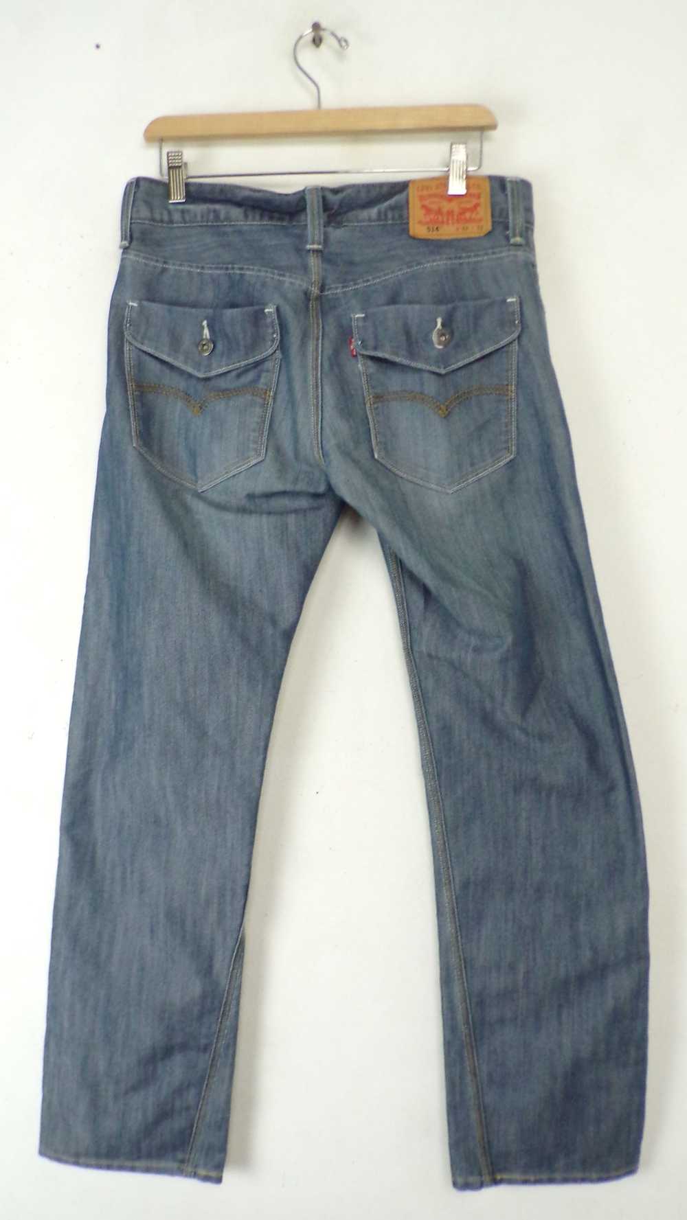 Levi's Levi Strauss Medium Wash 514 Denim Jeans - image 4