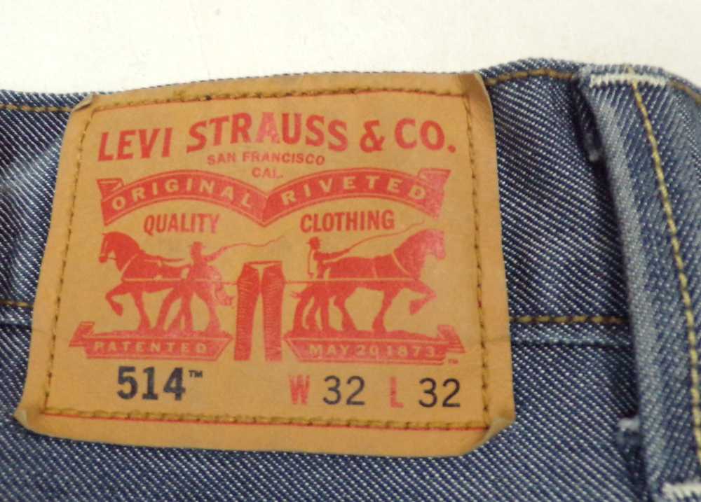 Levi's Levi Strauss Medium Wash 514 Denim Jeans - image 6