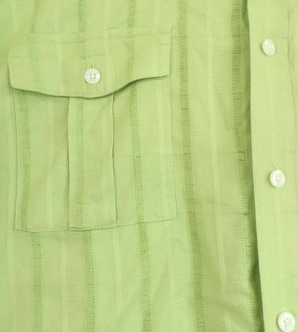 Perry Ellis Perry Ellis Lime Green Button Down Sh… - image 3