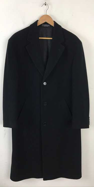 Andrew Fezza Andew Fezza Black Cashmere Blend Coat