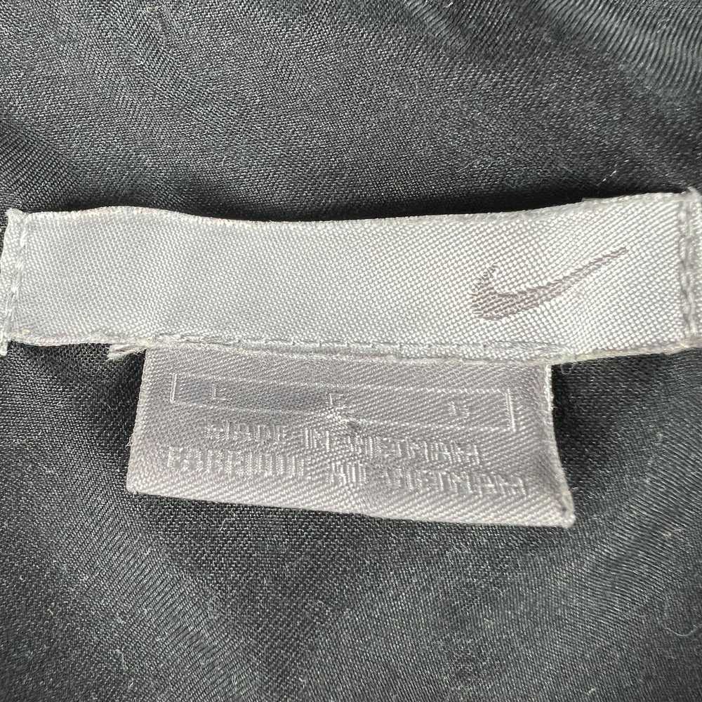 Nike Y2K Nike Track Jacket Black Grey Striped Ful… - image 10