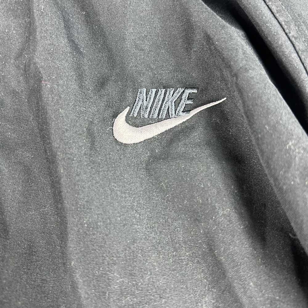 Nike Y2K Nike Track Jacket Black Grey Striped Ful… - image 6