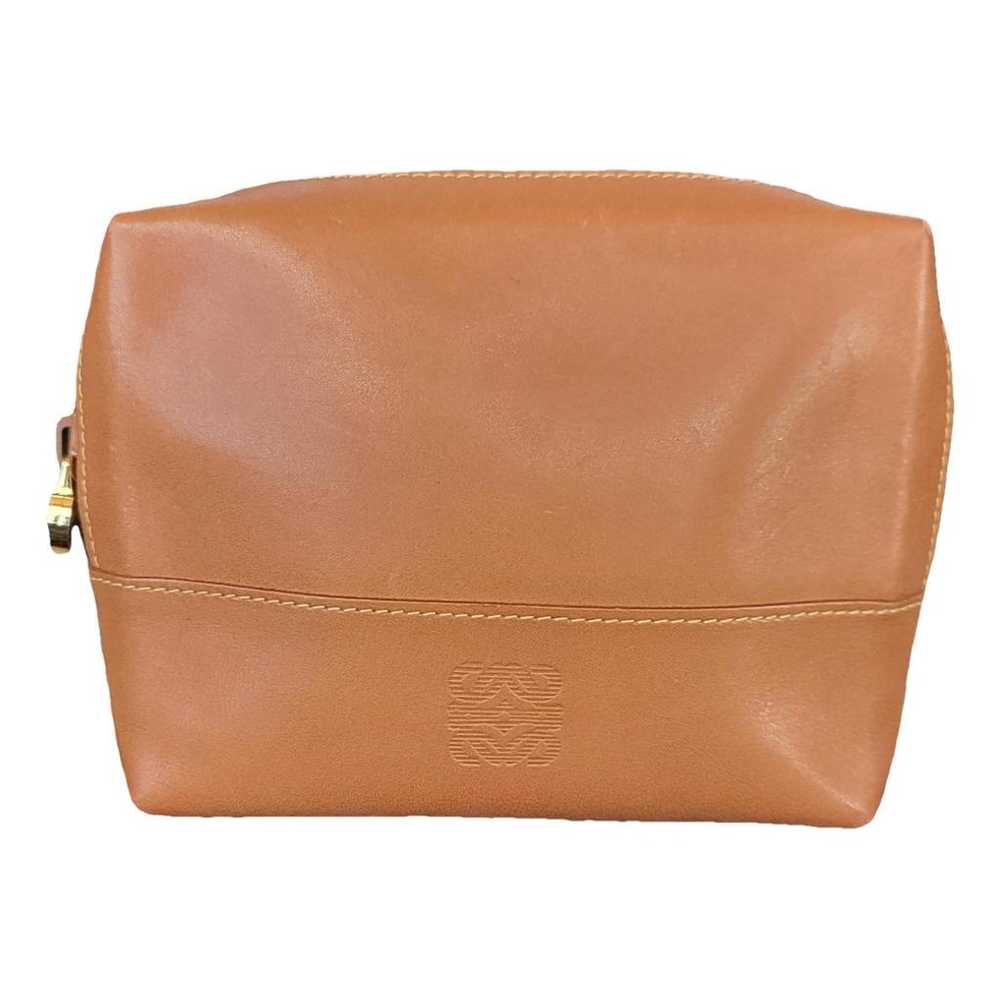 Loewe Leather clutch bag - image 1