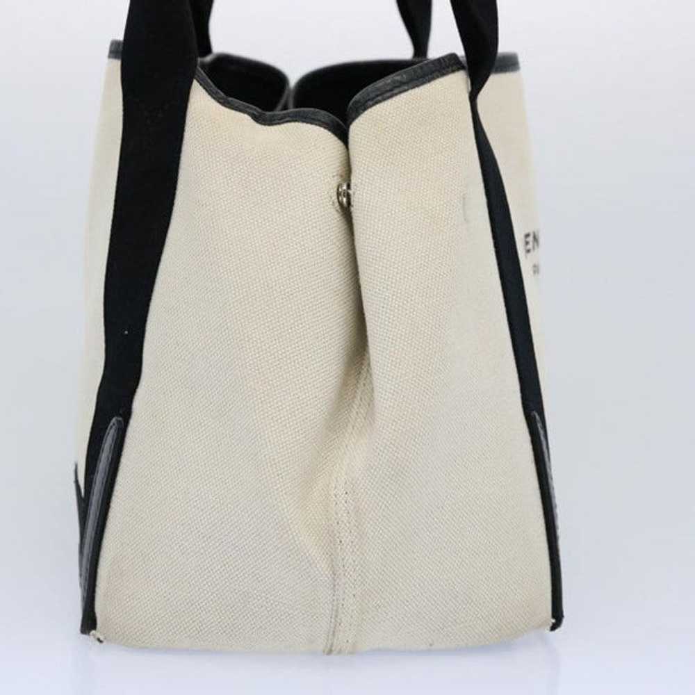 Balenciaga BALENCIAGA Tote Bag Canvas White Black… - image 3