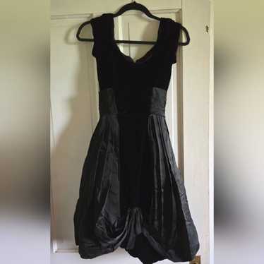 Unkwn 50s 60s Roban by Dorothy Litzan black velvet