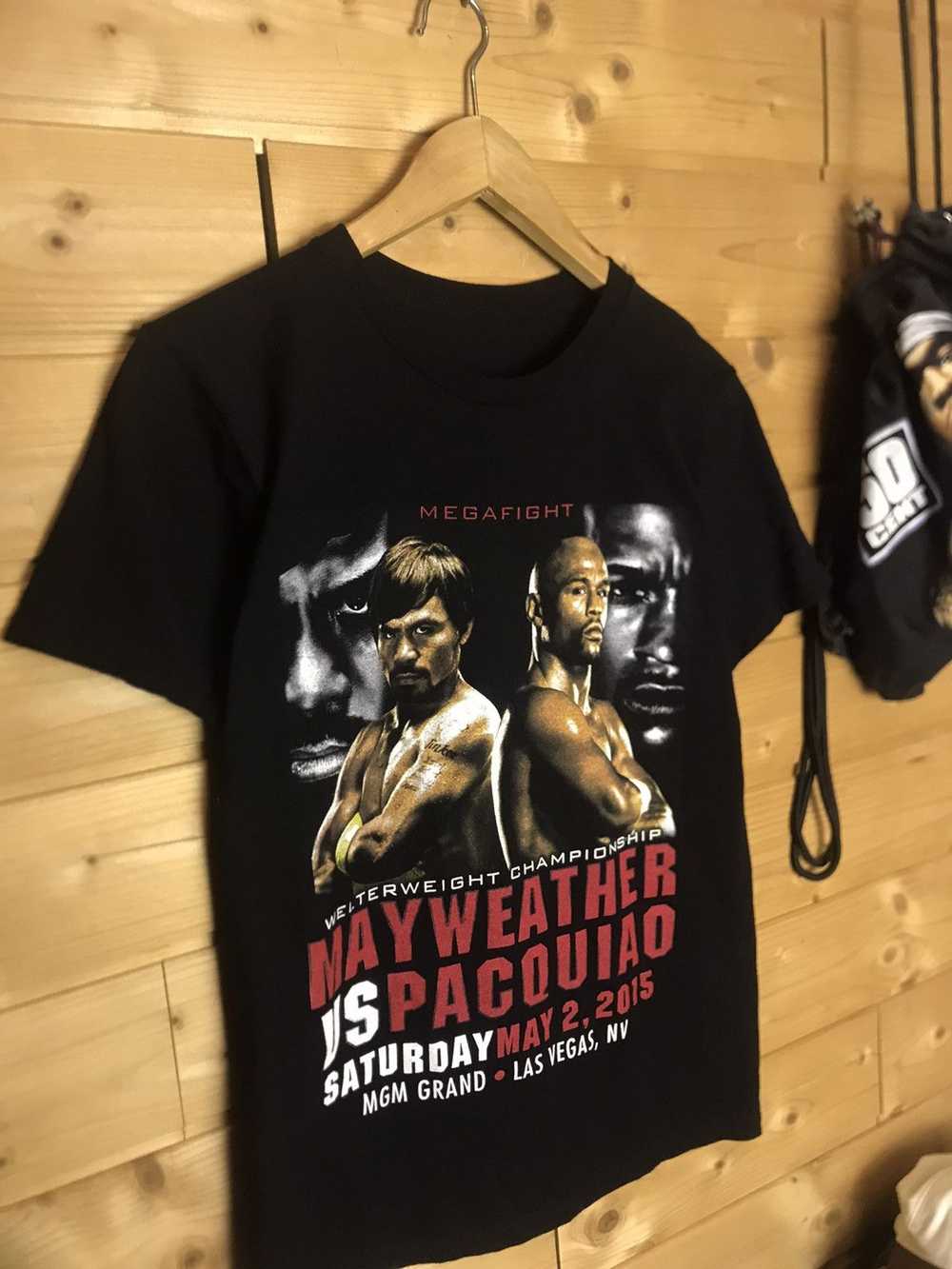 Streetwear × Vintage Mayweather vs Paquaio t-shirt - image 3