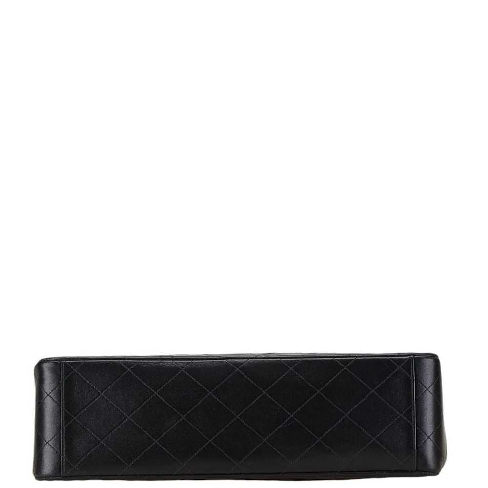 Chanel Jumbo Black Leather Shoulder Bag (Pre-Owne… - image 3