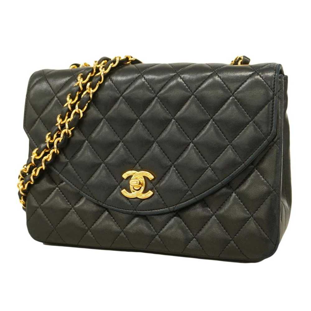 Chanel Matelassé Black Leather Shoulder Bag (Pre-… - image 1