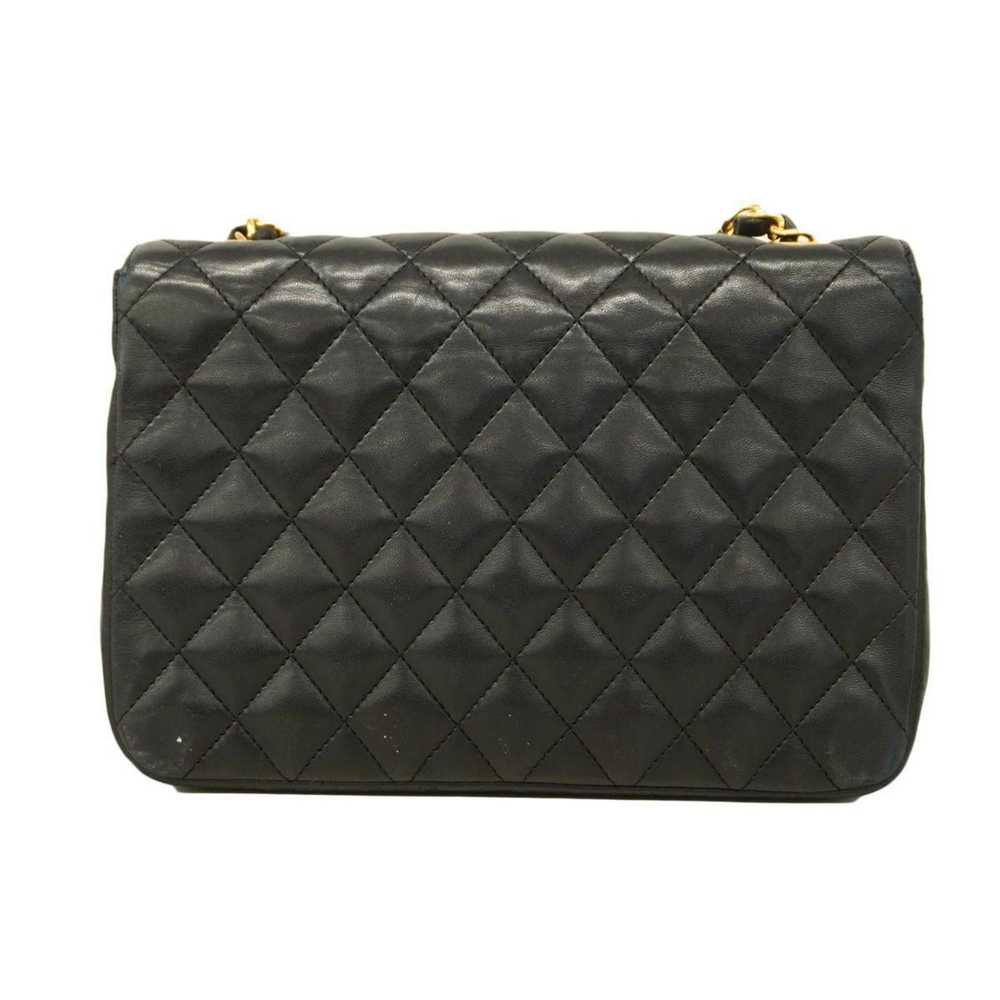 Chanel Matelassé Black Leather Shoulder Bag (Pre-… - image 2