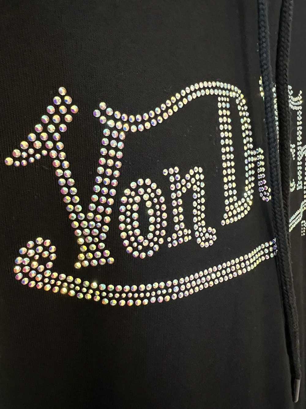 Von Dutch Von Dutch Rhinestone Hoodie Black - image 3