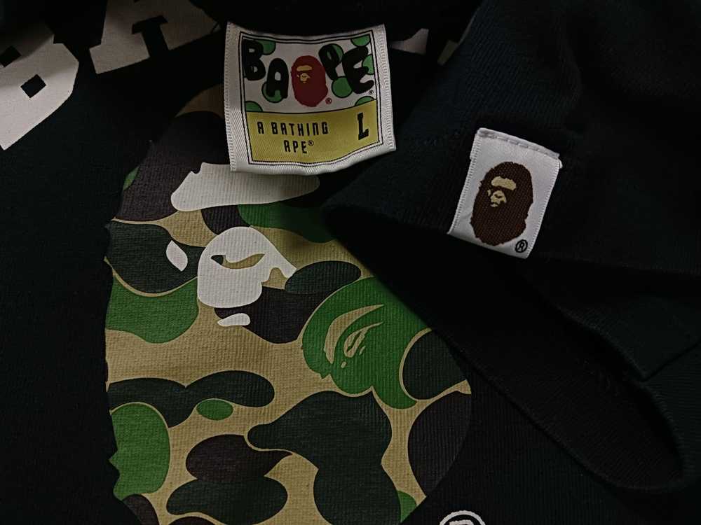 Bape ABC Camo College Tee - image 4