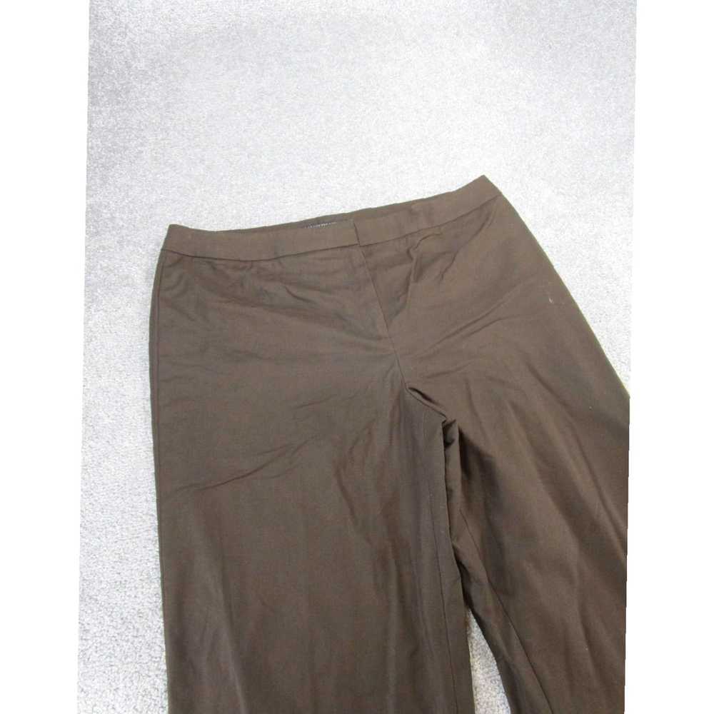 Vintage Beautiful Brown Cotton Wide Leg Trousers … - image 2