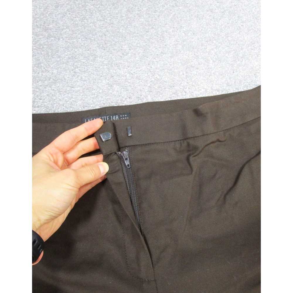 Vintage Beautiful Brown Cotton Wide Leg Trousers … - image 3