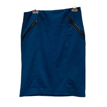 Alfani Alfani Size 6 Royal Blue Polyester Leather… - image 1