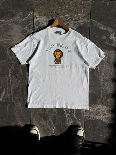 Bape × Vintage ABATHING APE BABY MILO 2007 TEE ‼️