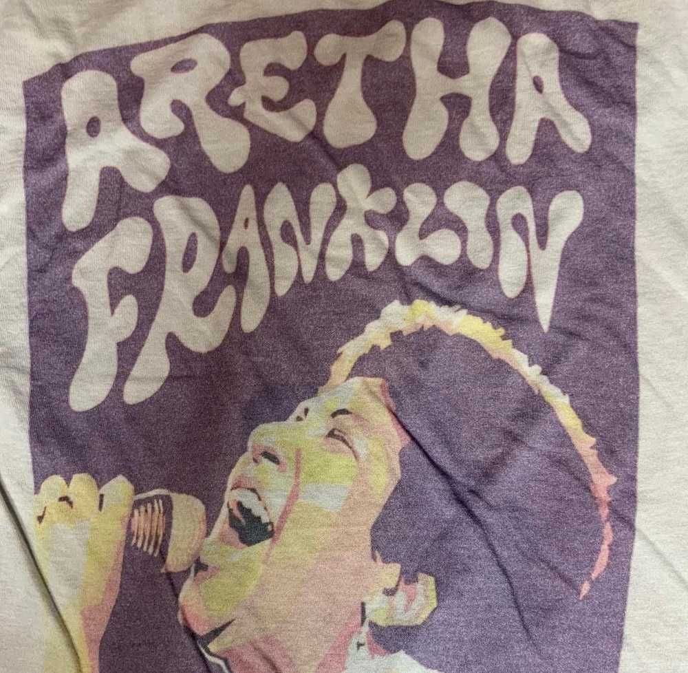 Designer Aretha Franklin Small Grey PreOwned Grap… - image 1