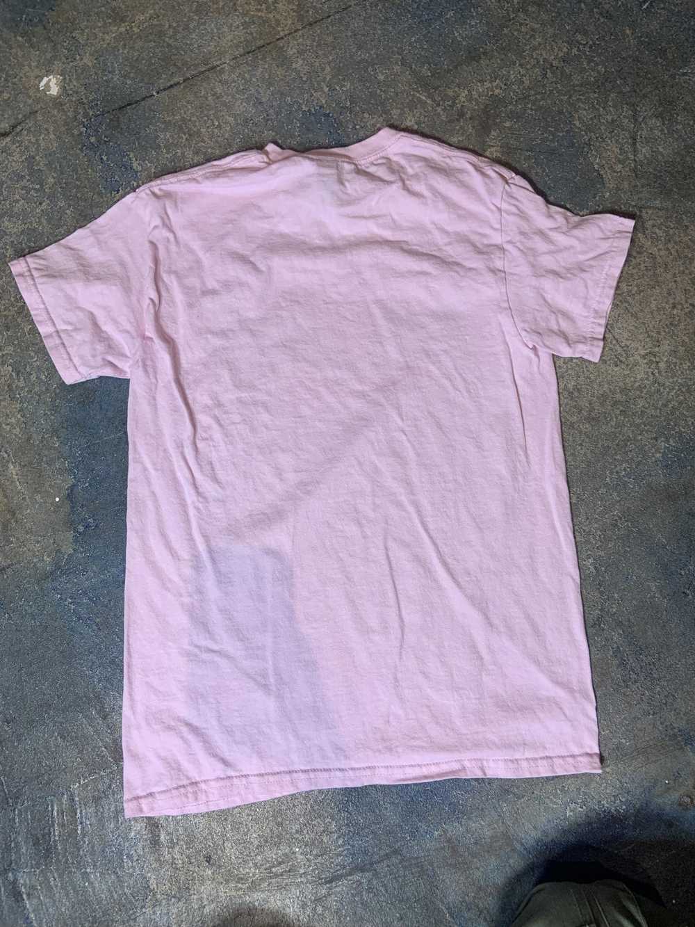 Designer Aretha Franklin PreOwned Small Pink Shirt - image 3