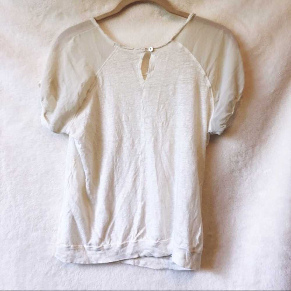 Other Matty M White Short Sleeve Top - image 6