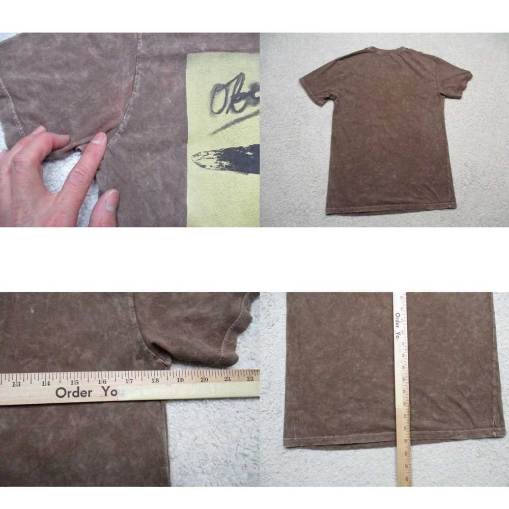 Obey VINTAGE Obey Shirt Mens Small Brown Cow Bull… - image 4