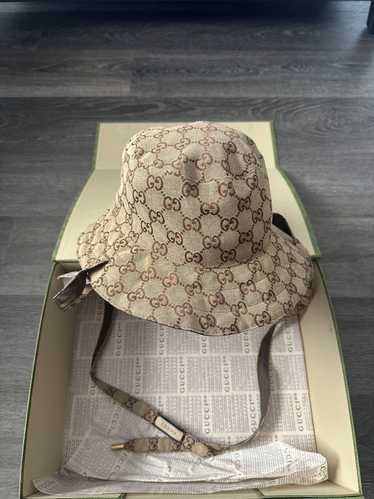 Gucci Gucci monogram reversible bucket hat