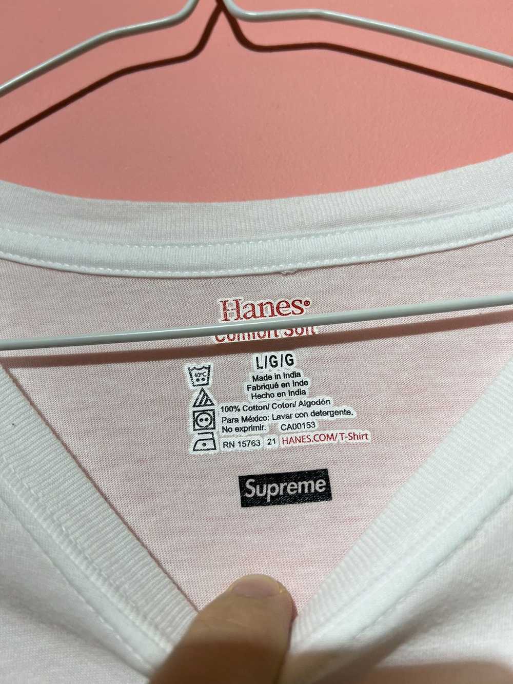 Hanes × Streetwear × Supreme Supreme x hanes tee … - image 3