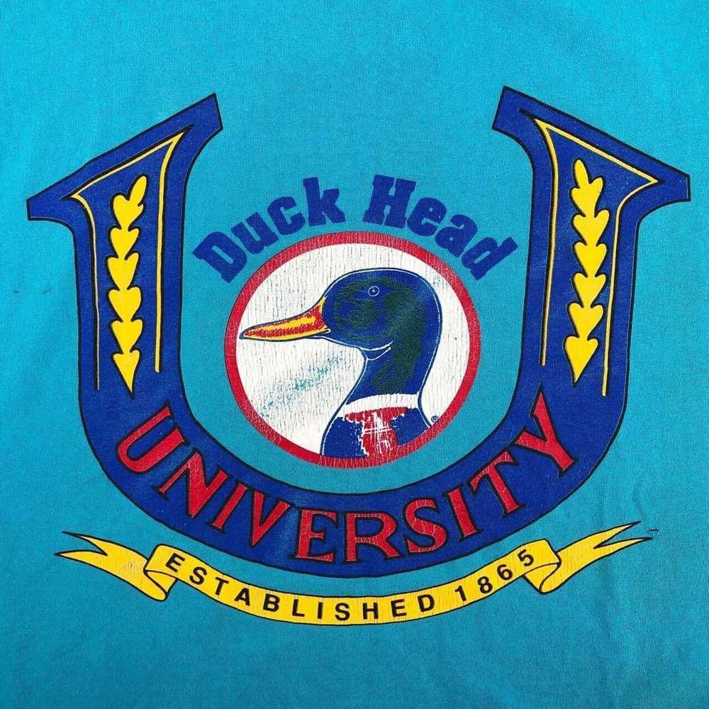 Duck Head × Vintage 90s Duck Head University grap… - image 2