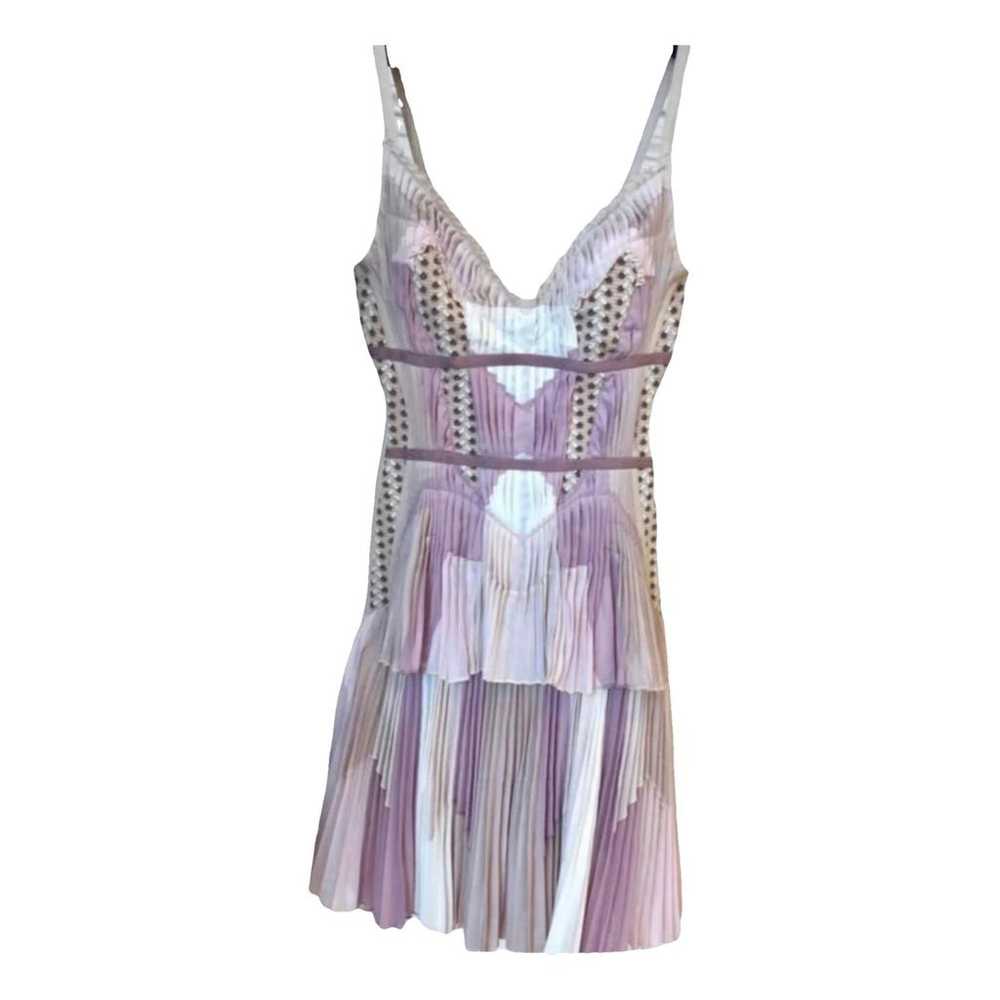 Herve Leger Silk mini dress - image 1