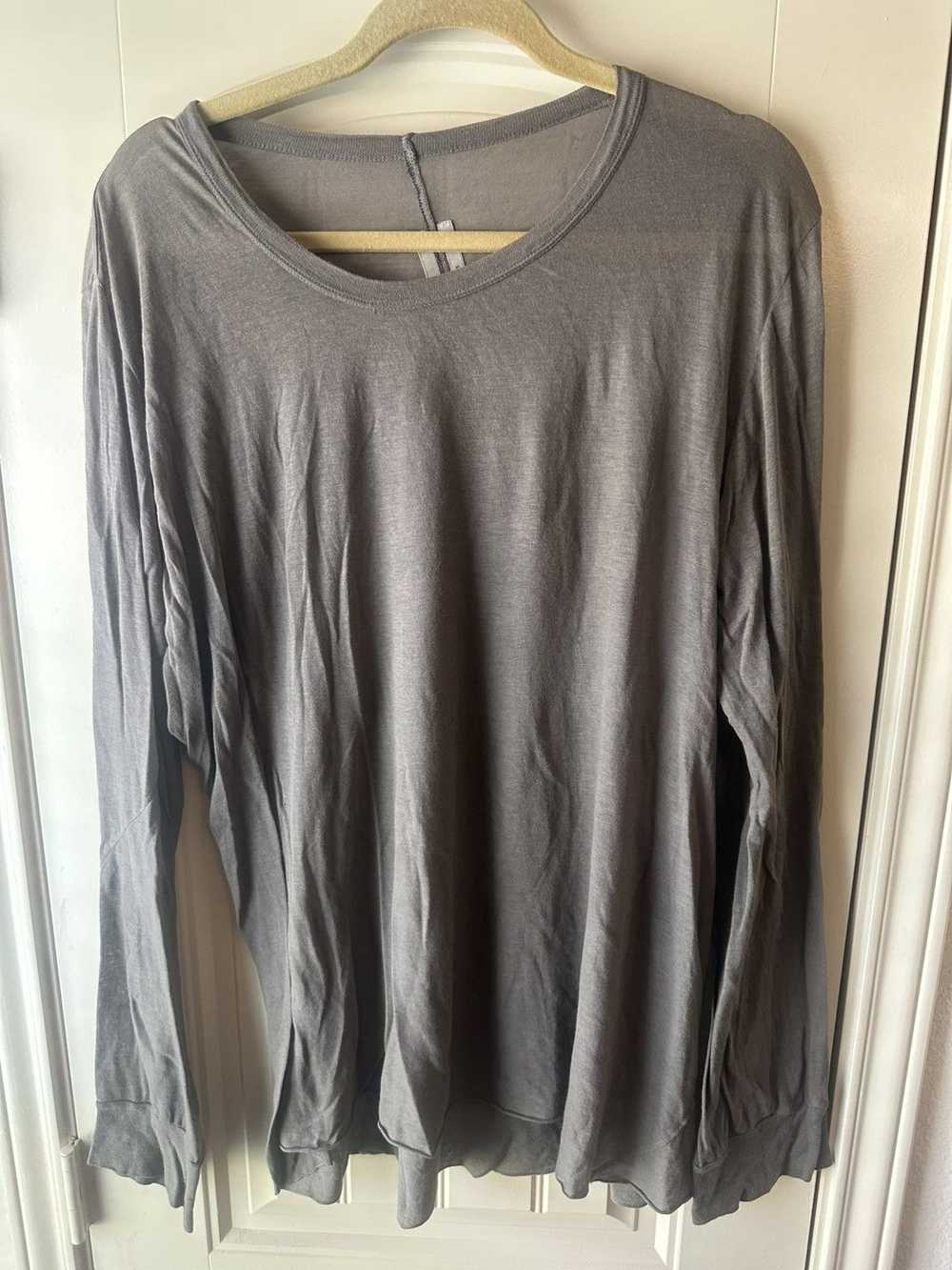 Rick Owens Rick Owens Long Sleeve Tee - image 1