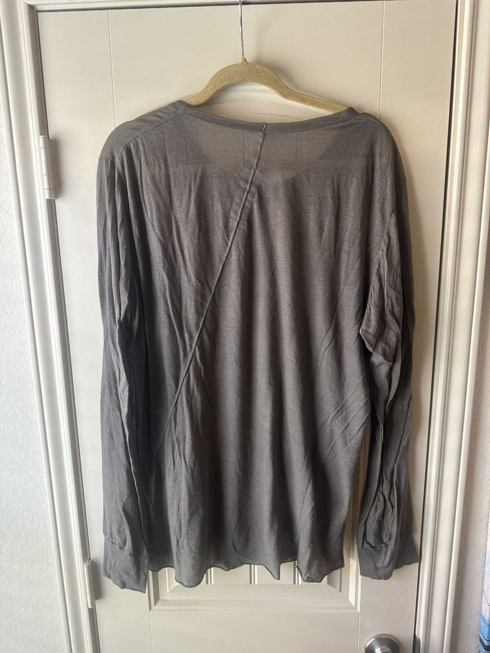 Rick Owens Rick Owens Long Sleeve Tee - image 2